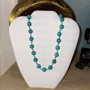 Turquoise Beaded Necklace